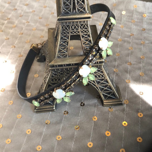 Beautiful Glass Jewel Choker Necklace - Picture 3 of 5